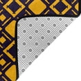 thumbnail image 2 of DouZhe Trends Yellow Decor Backdrop Pattern Area Rugs Non-Slip Machine Washable Floor Mat, Unique Style Style Carpet Doormat, 63x48 inches, 2 of 6