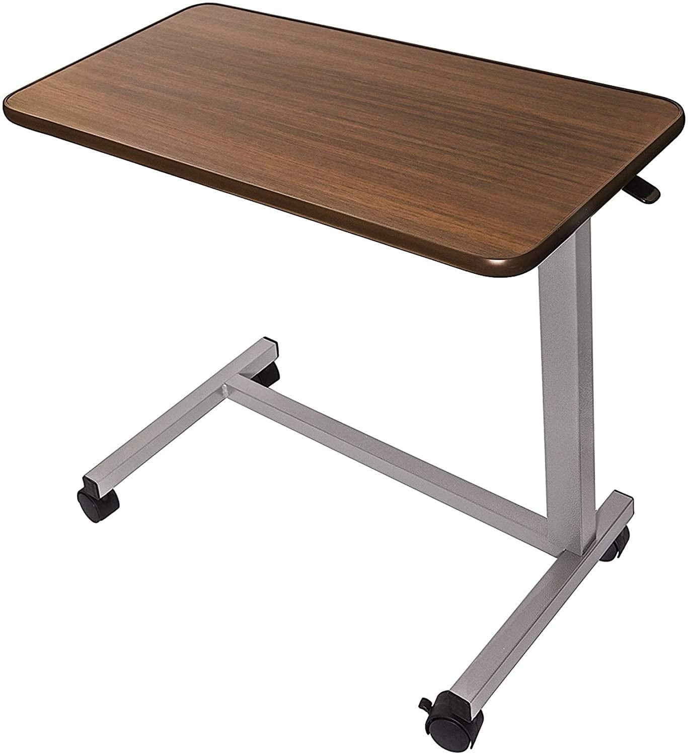 Overbed Table with Wheels,Balee Over Bed Table Height Adjustable Table Bedside Table Rolling Cart Laptop Desk Medical Overbed Tables Multi-Purpose Portable Tables. 