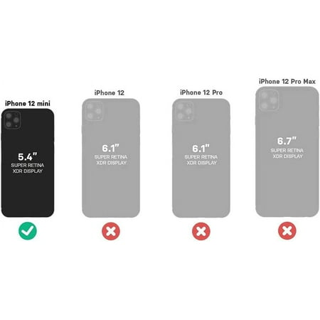 OtterBox - Otter + Pop Symmetry Case with PopGrip for Apple iPhone 12 mini