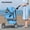 Blue, variant on YRLLENSDAN,Dog Strollers For Medium Dogs,Cat Strollers For 2 Cats,Dog Strollers For Small Dogs,With A Cup Holder,Removable,Waterproof,4 Wheels,Red