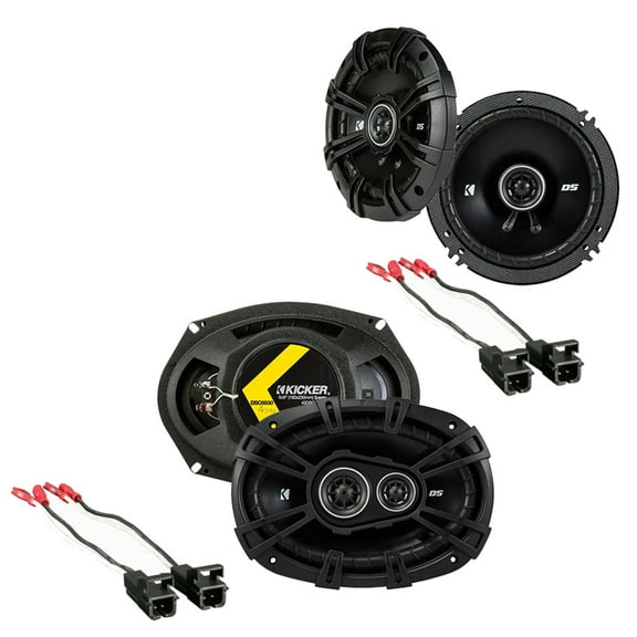 Fits Buick Riviera 1996-1999 Factory Speaker Upgrade Kicker DSC65 DSC693 Package