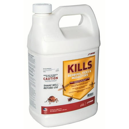 JT Eaton 209-W1G Kills Bedbugs, Ticks and Mosquitoes Water Based Spray with Sprayer Attachment,
