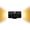 Black, variant on Motion Sensors Wall Lamp Color Gradients Double head LED Night Light For Indoor Spaces Hallway Light Enduring