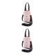 thumbnail image 3 of Bolso de mano resistente al agua Qarigey para mujer Bandolera Rosa 2Conjunto, 3 of 6