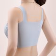 thumbnail image 4 of fatyb Women's Floral Lace Wireless Bras Full Coverage Everyday Bras Smooth Back Padded Bras for Women, 4 of 7