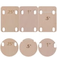 thumbnail image 2 of Shisuyan 3pcs Replacement Heightening Gasket Guitar Neck Shims Neck Bottom Adjusting Gaskets, 2 of 8