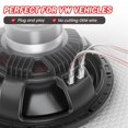 thumbnail image 3 of Conector de arnés de cableado de altavoz de puerta para VW Tiguan/Golf, 3 of 7