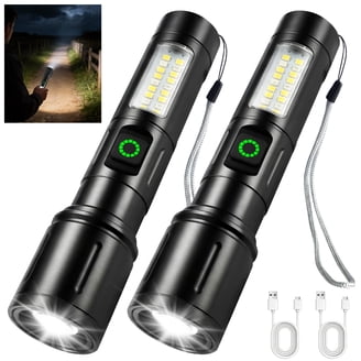 Solaray, Tactical LED Flashlight Kit, ZX-1 Rechargeable, 900