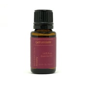Rose Geranium Essential Oil (Pelargonium x asperum), 100% Pure, 15 ml