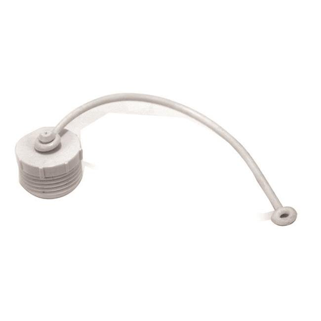 T10201E 0.75 In. Male Pipe Thread Garden Hose Plug, White