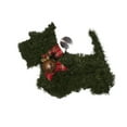 thumbnail image 1 of Green Christmas Wreath with LED Lights Durable for Front Door Holiday Decoration, 1 of 3