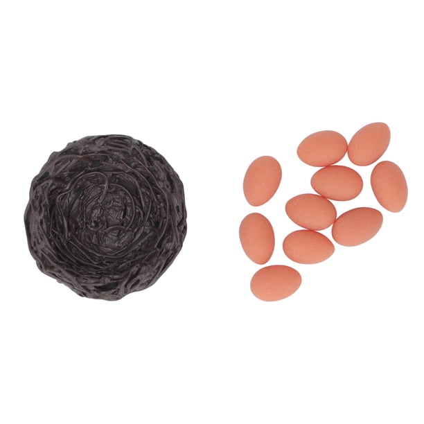 Dollhouse Accessories, Artificial Mini Eggs And Nest Practical Superb Workmanship Durable For 1:12 Scale Doll Houses ANGGREK Otros