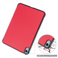 thumbnail image 3 of Dteck Smart Case for iPad 10.9-inch 2022, Magnetic Slim Trifold Folio Stand Case with Soft TPU Back Cover, Auto Sleep/Wake Case, Red, 3 of 9
