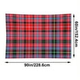 thumbnail image 2 of Aberdeen District Tartan Wall Tapestry 60"x90" Lightweight, Wrinkle-Resistant Hanging Blanket for Bedroom Living Room Decor, 2 of 6
