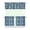 Nautical, variant on Maritime Tier Window Curtains Set of 3 - Sailor Anchor Beach Coastal Rod Pocket Panels with Valance for Tropical Farmhouse Decor