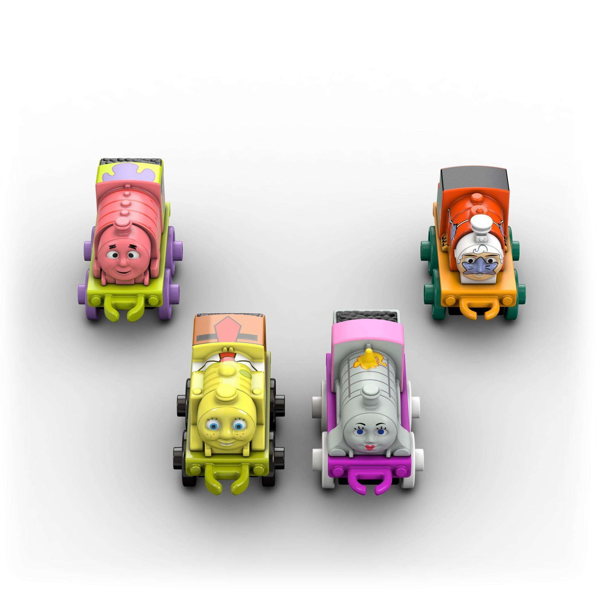 thomas minis spongebob 9 pack