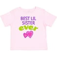 thumbnail image 3 of Inktastic Best Lil Sister Ever Girls Baby T-Shirt, 3 of 5