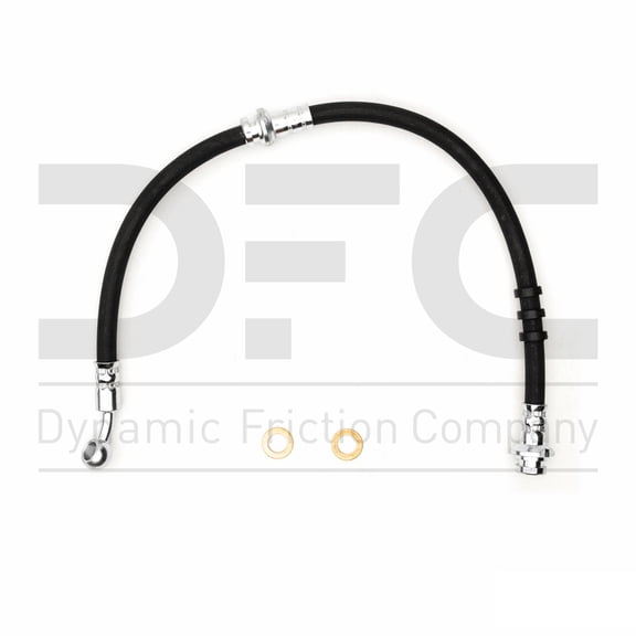 Front Left Dynamic Friction Company Brake Line Hose 350-67038 For 1991-1993 Nissan NX, 1991-1994 Nissan Sentra