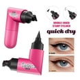 thumbnail image 3 of Dr.pedi Rotating Eyeliner Stamp Pen, Dual-Ended Winged Eyeliner Stamp, Cat Eye Tool, Waterproof & Smudge-Proof, Long-Lasting, Matte Finish, Liquid Eyeliner for Beginners, Brown, 3 of 8