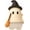 Orange, White, Black, variant on Ghostees Mystery Phone Buddy, Stick-On Halloween Ghost & Pumpkin Phone Topper, Cute Strong Adhesive Cling Decoration for Smartphone, Peel-and-Stick Design Figurine, Fun Desk Accessory