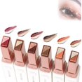 thumbnail image 1 of HSHDLDF 6 Pieces Glitter Gradient Eyeshadow Stick- Eye Shadow Pen Gradient Waterproof Long-Lasting Dual-Color Eyeshadow Stick for Women Eye Makeup, 1 of 6