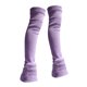thumbnail image 4 of Calcetines sin pie para cubrir las botas de patinaje artístico. Calcetines para patinar sobre hielo. Calentadores de piernas para espectáculos y práct Morado ahumado, 4 of 8