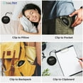 thumbnail image 5 of Sonic Alert - Sonic Shaker Portable Super Loud Digital Alarm Clock for Heavy Sleepers, Compact Design, Black, 5 of 8