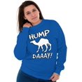 thumbnail image 4 of Hump Day Funny Wednesday Camel Gym Sweatshirt for Men or Women Brisco Brands X, 4 of 6