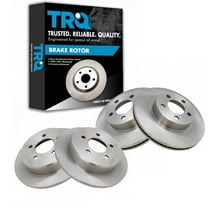 TRQ Front & Rear Brake Rotors Set Fits Select 2001-2002 Ford Explorer Sport