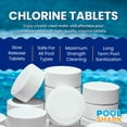 thumbnail image 3 of Tabletas de cloro Pool Shark de 3 pulgadas, de disolución lenta, 90% 10 kg, 3 of 6