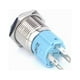 thumbnail image 4 of Botón pulsador metálico de 12 V con enclavamiento automático/reinicio automático y orificio de montaje de 16 mm., 4 of 7