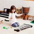 thumbnail image 3 of Costway Kit de Cloche de Percussion Glockenspiel 30 Notes avec Coussin de Pratique et Support pour Maillets, 3 of 10