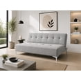 thumbnail image 1 of Sofá Cama Reclinable El Bazar Store Vegas Lino Plata Futon 3 Posiciones EL BAZAR STORE Moderno abotonado, 1 of 6