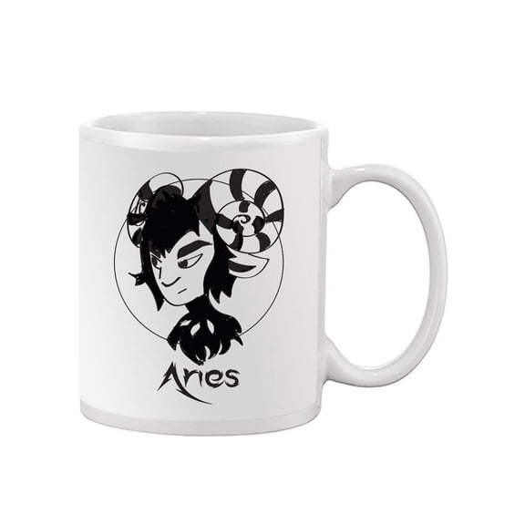 Zodiac Aries. Mug  -Image by Shutterstock,