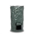 thumbnail image 1 of Garden Yard Greenhouse Compost Waste Collection Bag Ferment Grass Container Collector Leaf Sack Storage Bin with Viewing Window 15 Gallon, 1 of 6