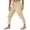 A-Beige501, variant on XIAONU Men's Casual Scottish Style Solid Pocket Pleated Trousers Daily Wear Pant