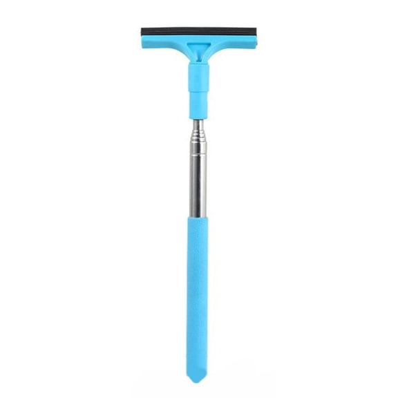 Car Side Mirror Wiper with Telescopic Handle, Extendable Squeegee Tool for Clear Driving Visibility and Quick Water Removal in Rainy Conditions