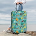 thumbnail image 4 of Uemuo Trucks And Excavators Printed Washable Luggage Cover - Fashion Suitcase Protector Fits 18-32 Inch Luggage -Large, 4 of 9