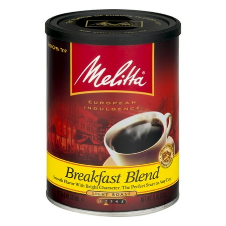 Melitta Ready Set - Melitta® Breakfast Blend Light Roast Ground Coffee 11 oz. Canister
