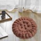 thumbnail image 1 of Cojín de suelo de felpa, cojín para silla, cojín de felpa suave y lindo, cojín de suelo para dormitorio, cama, sofá, sala de estar, regalo de cumpleañ Redondo Marrón, 1 of 8