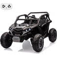 thumbnail image 2 of EastVita 2 Seater Ride on Electric Car, 24V Ride on Toys, Remote Control, Black, 2 of 6