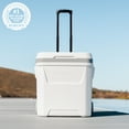 thumbnail image 5 of Igloo 60 QT Marine Ice Chest Cooler with Wheels, White, 5 of 18