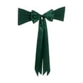 thumbnail image 5 of Holiday Decorations Christmas Indoor New Christmas Bow Chair Decoration Ties Bow Stretch Floating Decorative Tape For Many Holiday Party Decorations Chair Cover Not Included Green, 5 of 6