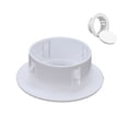thumbnail image 1 of 40-100mm Decorative Wall Hole Cover Protective Vents Decor Cap Plastic Plug, 1 of 9