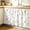 Yellow Blue, variant on Blue Green Floral Cabinet Curtain 32"Wx55"L,Dustproof Pantry Door Curtain with Self Adhesive Tape,Spring Summer Mallow Flowers Retro Tall Storage Cover Privacy Drape for Bathroom Kitchen Laundry Room