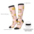 thumbnail image 4 of Rocae Watercolor Gnomes for Novelty Casual compression Socks For Women Men Contrast Color Stockings, 4 of 6
