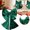 Blackish Green, variant on Clearance Under $17.09 Bow Knot Hanging Decoration for Tree Door and Holiday Display