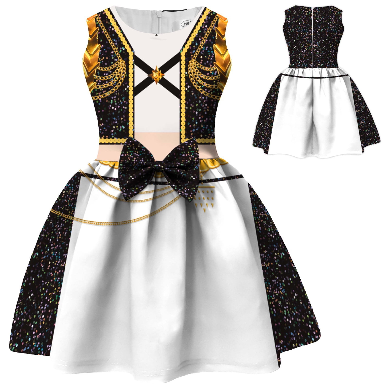 K-pop Demon Co-stume For Kids, Mira Girls Hunters Cos-play KPop Singers Stage Role Play Outfits Set For 4-16y | En Línea