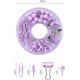 thumbnail image 4 of Office Supplies Set, Durable Plastic and Metal Push Pins Binder Clips Paper Clips Map Tacks Multi Purpose Office Clip Set(Purple), 4 of 4