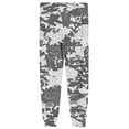 thumbnail image 5 of Men's Camouflage Pajama Pants with Pockets & Drawstring - Cuffed Jogger Sleep Bottoms for Men, Elastic Waist Soft Lightweight Lounge Homewear Gray 3XL, 5 of 7